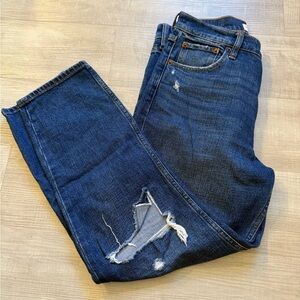 Abercrombie Mom High Rise Jeans 27 Short